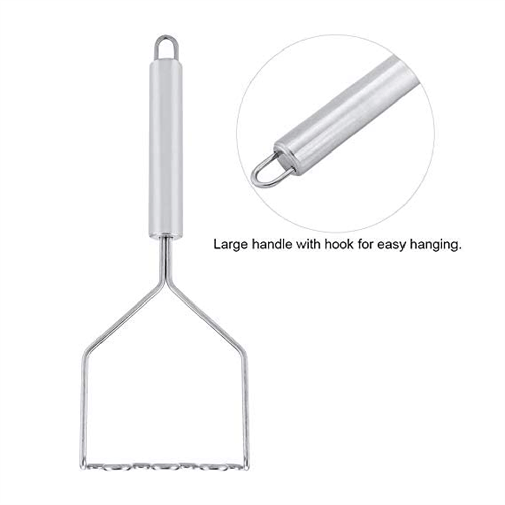 Stainless Steel Potato Masher, Wave Potato Masher, Kitchen Gadgets