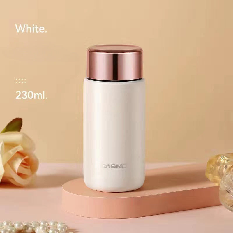 1pc Minimalist Mini Insulated Cup - 230ml 316 Stainless Steel Vacuum Insulated, Heat Preservation and Cold Insulation for Drinks, Outdoor Portable Water Cup, Perfect Holiday Gift