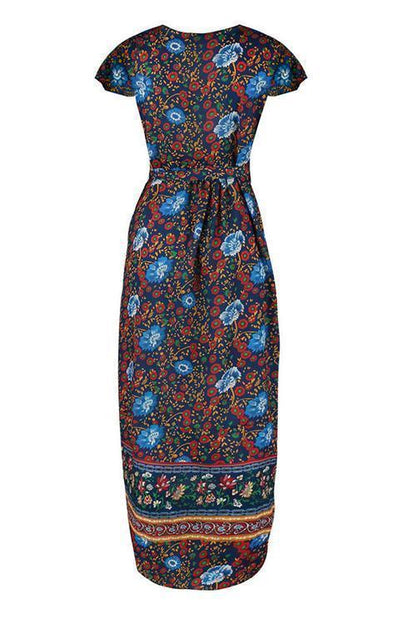 vmtvr - Bohemian Floral Maxi Dress