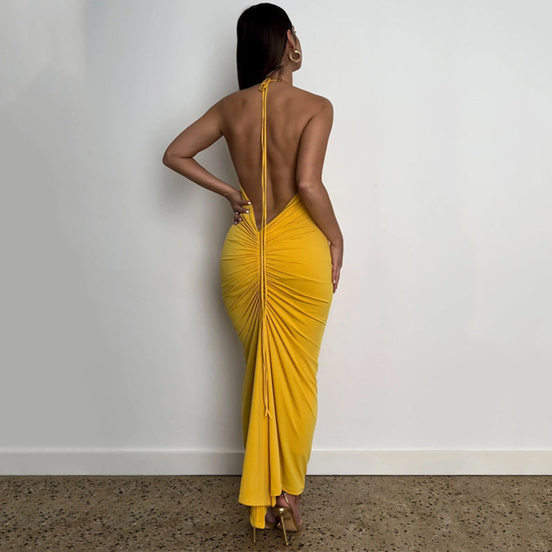 Aida Backless Maxi Dress