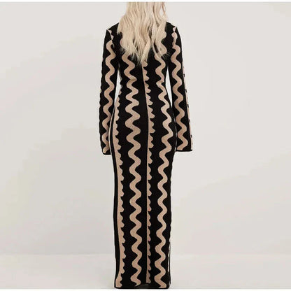 Carmel Knit Maxi Dress