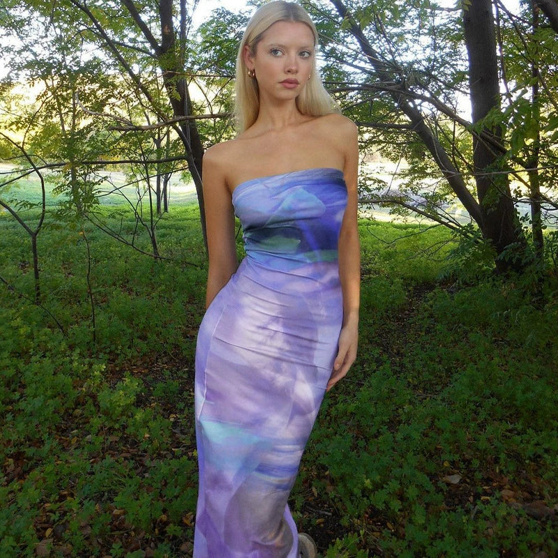 Charis Strapless Maxi Dress