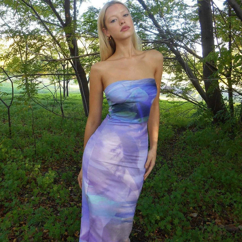 Charis Strapless Maxi Dress