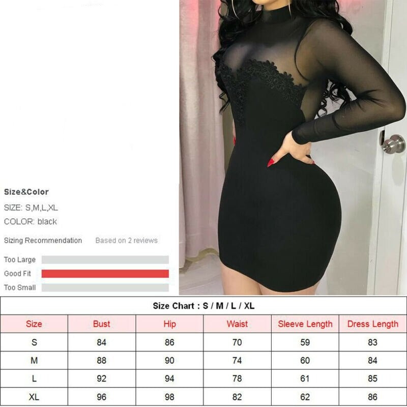 Sexy Women Bandage Bodycon Mini Dresses Transparent Strapless Party Female Elegant Mini Dress Chiffon Female Black Vestidos