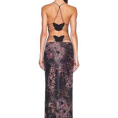 Backless Maxi Dress