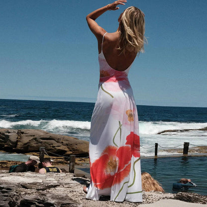 Timber Floral Print Maxi Dress