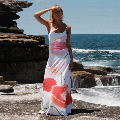 Timber Floral Print Maxi Dress