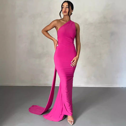 vmtvr movie premiere dress to impress Women's Clothing 2024 Summer New Sexy Slim-Fit Backless Pleated Hollow-out Strap Long Dress