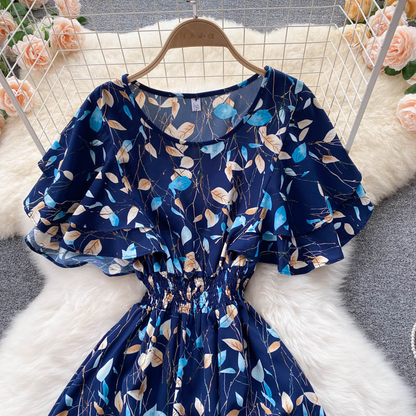 vmtvr- Cute Floral A Line Dress Fashion Dress GEU441