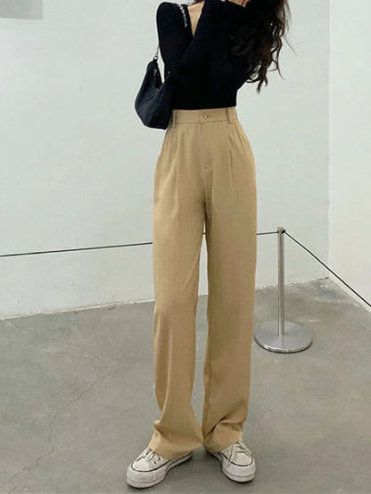 vmtvr High Waist Oversize Loose 4Xl Striped Trousers Women Summer Streetwear Wide Leg Pants Fashion Korean All Match Female Pants