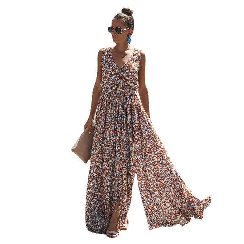 Shdowlass  -  Cross Border Foreign Trade New Long Dress Bohemian Style Dress Commuter Dress