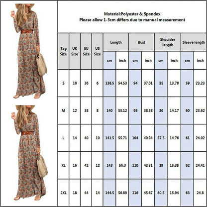 vmtvr Long Dress for Women Summer Beach Bohemian Dresses Vestido Casual Robe Female Clothing Y2K Floral Skirt Elegant Maxi Dress