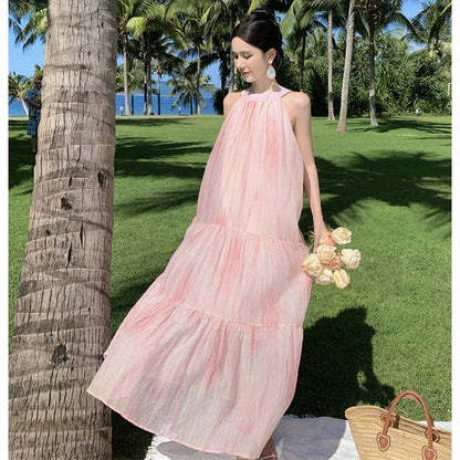 vmtvr French Women Long Party Sundress Summer Runway Elegant Vintage Korean Fairy Casual Honeymoon Vacation Night Dresses New