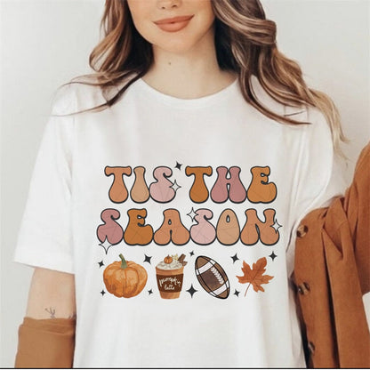 Halloween Women's Tops Halloween New T-Shirts Cute And Funny Women's Casual Women's Fashion Aesthetic Summer Short Sleeve Graphic T-Shirts