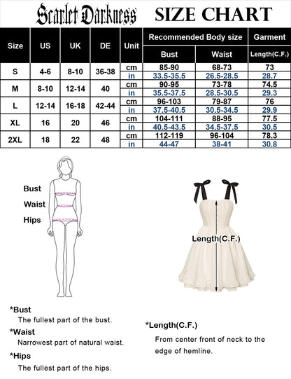 vmtvr  -   Women Summer Dress Renaissance Ruffled Hem Dress Tie-Shoulder Square Neck A-Line Dress High Waist holidays Dresses