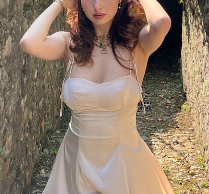 Serene Satin Dress