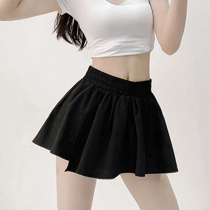 vmtvr Summer Women Pleated Skirt Fashion Streetwear Sexy Mini Skirts Korean High Waist Female Casual A Line Skirts New